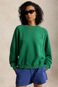 Polo Ralph Lauren bluza damska z bawełną zielona 211A12739