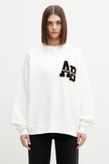 Anine Bing Miles bluza oversize bawełniana damska biała A.08.10074