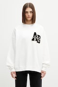 Anine Bing Miles bluza oversize bawełniana damska biała A.08.10074