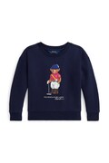 Polo Ralph Lauren bluza dziecięca kolor granatowy z nadrukiem 312A96116001