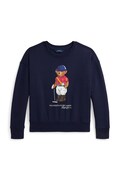 Polo Ralph Lauren bluza dziecięca kolor granatowy z nadrukiem 313A96116001