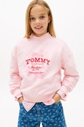 Tommy Hilfiger bluza dziecięca kolor różowy z aplikacją KG0KG08992
