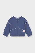 Mayoral bluza dziecięca kolor granatowy gładka 1491