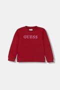 Guess bluza dziecięca kolor czerwony z aplikacją K6RQ00 KAD74