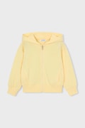 Παιδική μπλούζα Mayoral χρώμα: κίτρινο, με κουκούλα, 3457