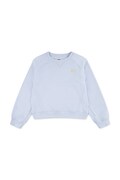 Levi's bluza dziecięca MEET AND GREET CREW kolor niebieski gładka 3EP542