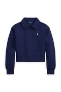 Polo Ralph Lauren bluza dziecięca kolor granatowy gładka 313A96083001