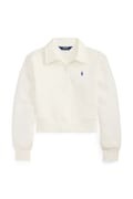 Polo Ralph Lauren felpa per bambini colore bianco 313A96083003