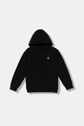 Guess bluza z kapturem dziecięca czarna J6GQ10 KF712