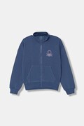 United Colors of Benetton bluza rozpinana dziecięca bawełniana niebieska 3J68C505U