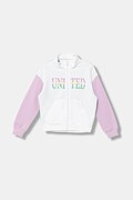 United Colors of Benetton bluza rozpinana dziecięca bawełniana multicolor 3J68C505U