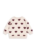 Konges Sløjd bluza dziecięca LOU SWEAT SHIRT OCS kolor beżowy melanżowa KS104346