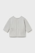Mayoral Newborn bluza niemowlęca kolor szary gładka 1485