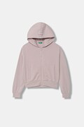 United Colors of Benetton bluza rozpinana dziecięca bawełniana różowa 3NBMC505Y