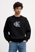 Calvin Klein Jeans bluza męska kolor czarny z aplikacją LV04RE200G