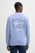 Tommy Jeans bluza bawełniana męska kolor niebieski z nadrukiem DM0DM22366