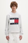 Tommy Jeans μπλούζα ανδρική βαμβακερή γκρί DM0DM22643