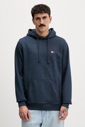 Μπλούζα Tommy Jeans χρώμα: ναυτικό μπλε, με κουκούλα, DM0DM22666