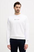 Tommy Hilfiger bluza bawełniana męska kolor biały z nadrukiem MW0MW41428