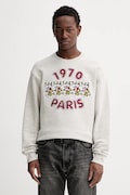 Kenzo bluza bawełniana męska szara FG55SW2064MJ