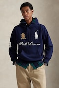 Polo Ralph Lauren bluza męska kolor granatowy z kapturem wzorzysta 710P03957