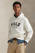 Polo Ralph Lauren bluza męska kolor beżowy z kapturem z aplikacją 710P04872