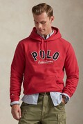 Polo Ralph Lauren bluza męska kolor różowy z kapturem z aplikacją 710P04872