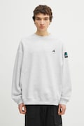 adidas Originals sweatshirt Equipment Crew gray color with an application KB9324