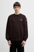 adidas Originals sweatshirt Equipment Crew brown color with an application KB9325