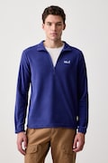 Jack Wolfskin bluza sportowa męska Taunus 100 niebieska A65798
