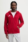 adidas Performance bluza Entrada26 męska kolor czerwony z kapturem gładka KF5944