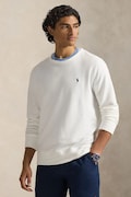 Кофта Polo Ralph Lauren колір білий однотонна 710A12485