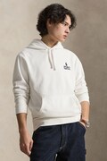 Polo Ralph Lauren bluza z kapturem męska z bawełną biała 710B14661