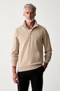 Tommy Hilfiger bluza męska bawełniana beżowa MW0MW43115
