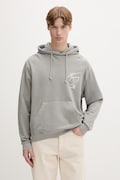 Tommy Jeans mikina s kapucí pánská bavlněná šedá DM0DM22840