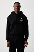 Lacoste bluza z kapturem męska czarna SH9948