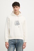 Armani Exchange суичър с качулка мъжки бежов XM002332