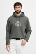 Armani Exchange суичър с качулка мъжки зелен XM002332 AF10818