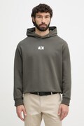 Armani Exchange кофта з капюшоном чоловіча бавовняна зелена XM002388 AF20169