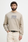 Armani Exchange pánska mikina z bavlny béžová farba XM002446 AF22124