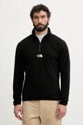 The North Face μπλούζα ανδρική φλις EMBROIDERED LOGO μαύρη NF0A8HRWJK31