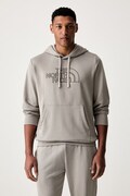 The North Face bluza z kapturem męska z bawełną Drew Peak Light szara NF0A8C1BMUO1