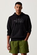 The North Face bluza z kapturem męska z bawełną Drew Peak Light czarna NF0A8C1BW9O1