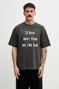 Undercover tricou bărbătesc din bumbac gri UP1F4806-1