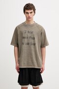Undercover tricou din bumbac bărbați gri UP1F4806-1