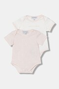Emporio Armani body dziecięce bawełniane 2-pack różowe EY000010 AF22049