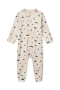 Liewood pajacyk niemowlęcy Birk Printed Pyjamas Jumpsuit LW20677