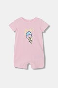 Guess body niemowlęce bawełniane różowe H6GW06 K6YW1