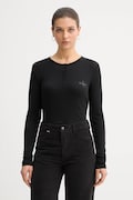 Calvin Klein Jeans longsleeve kolor czarny LV047E201G