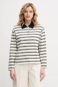 United Colors of Benetton longsleeve damski bawełniany beżowy 3UJZD3019